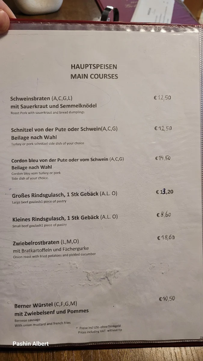 Speisekarte photo 2