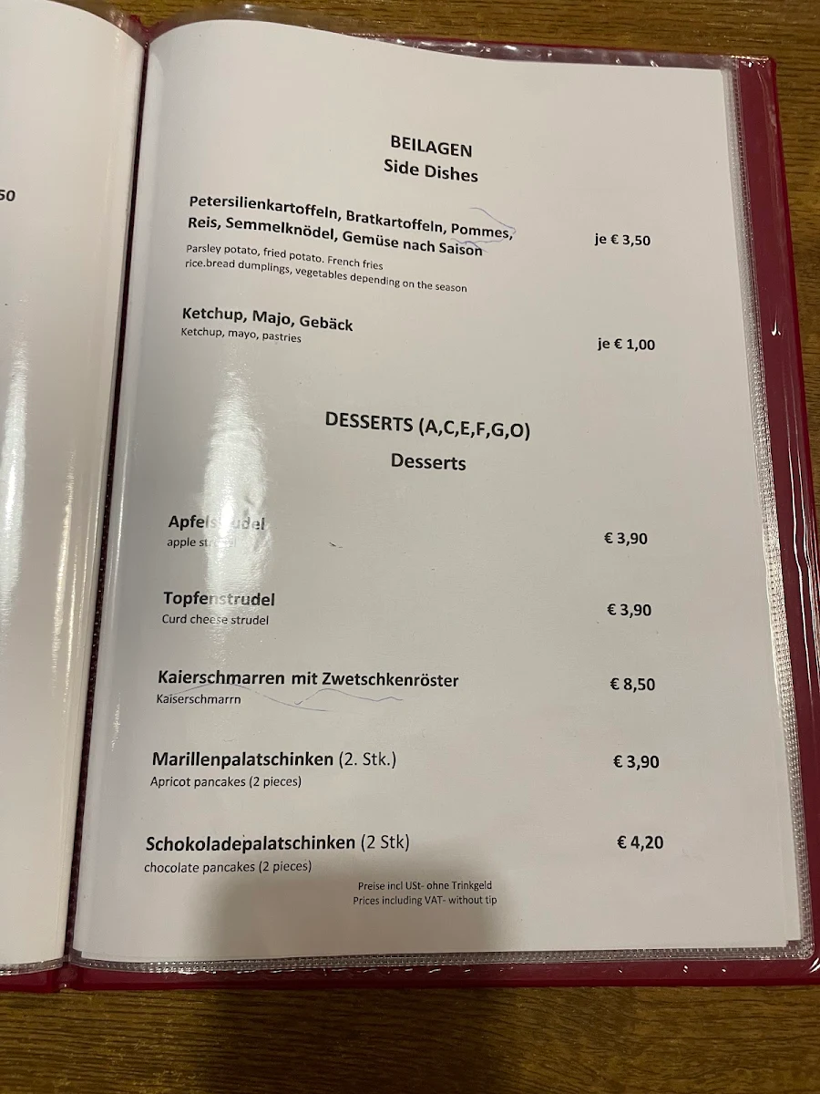 Speisekarte photo 7