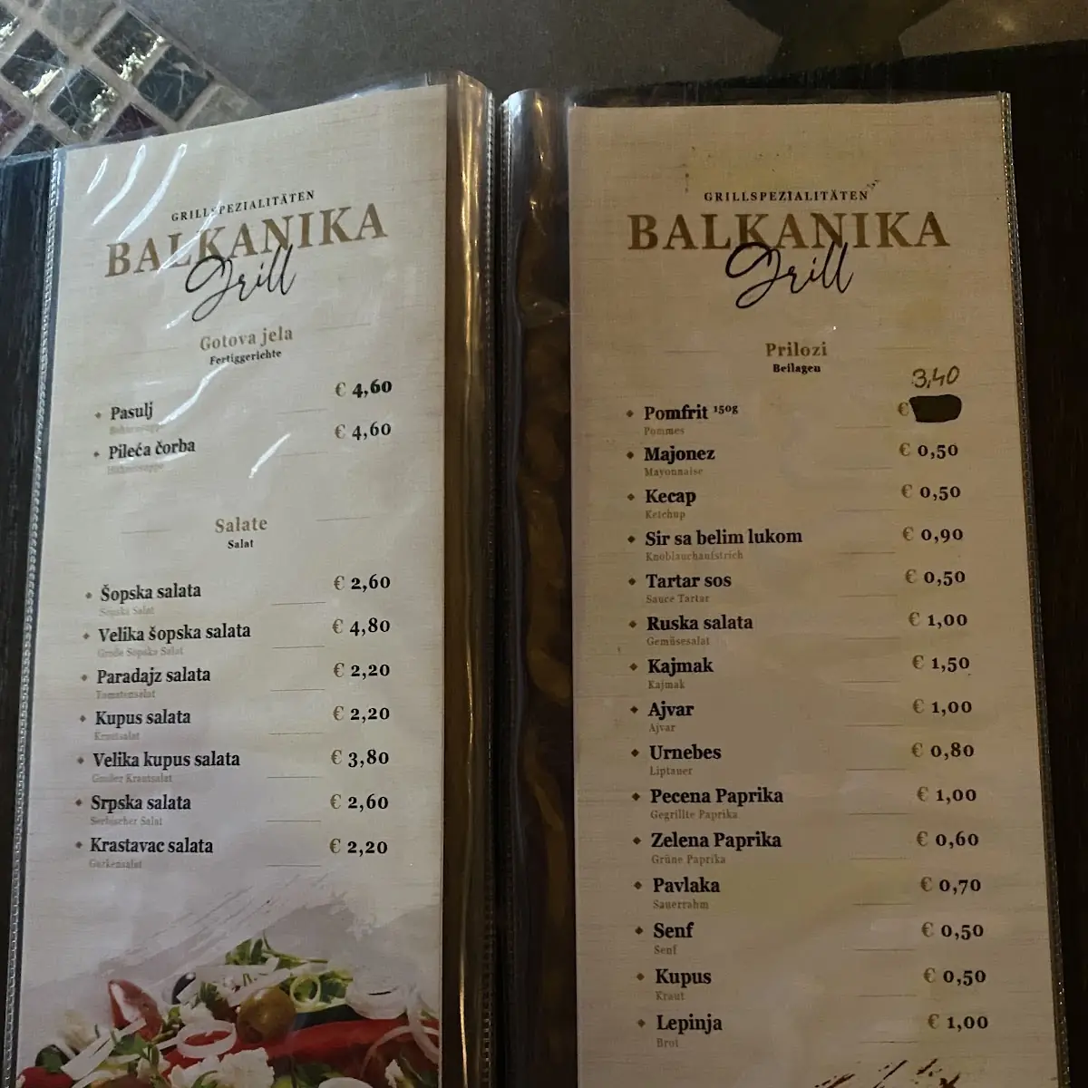Speisekarte photo 6