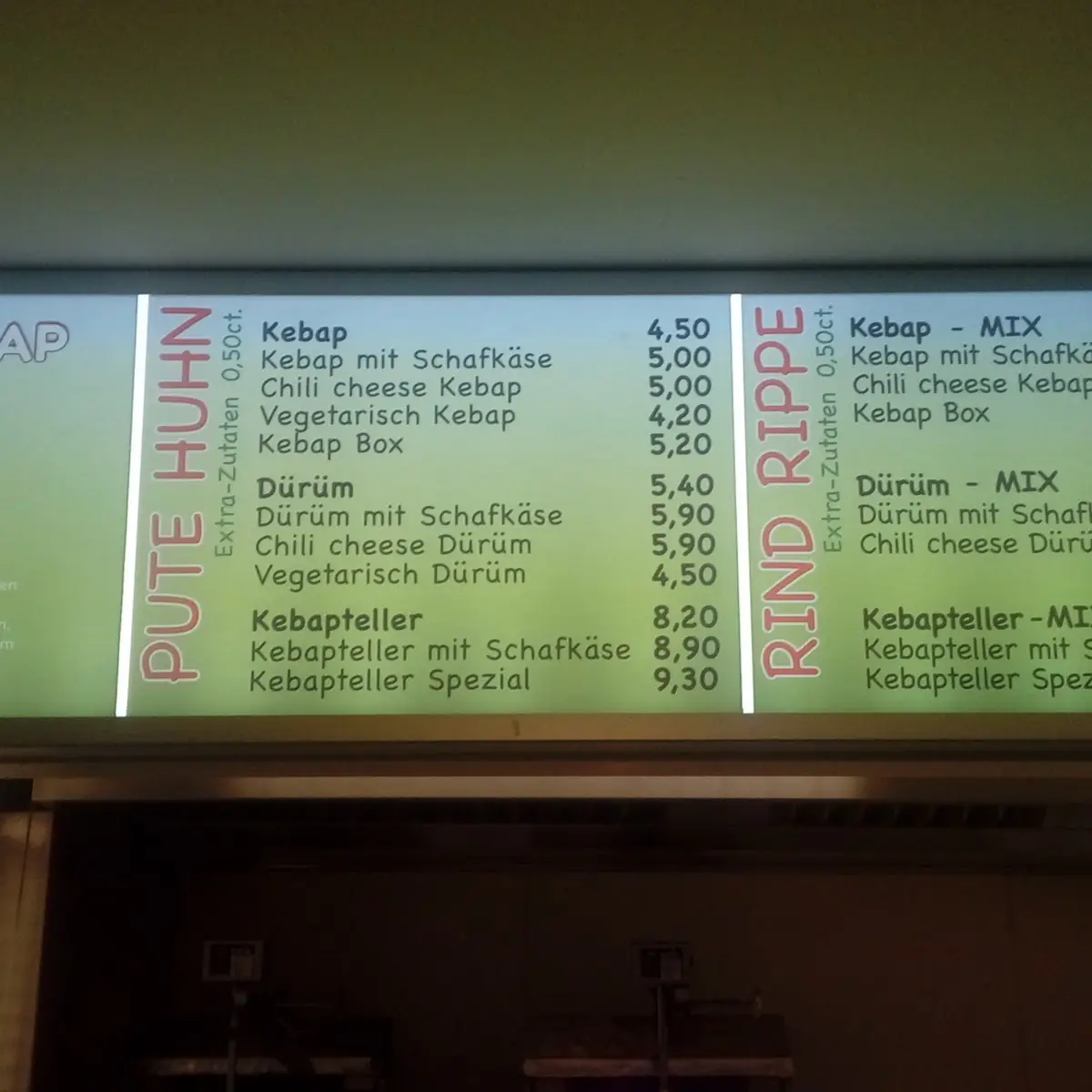 Speisekarte photo 1