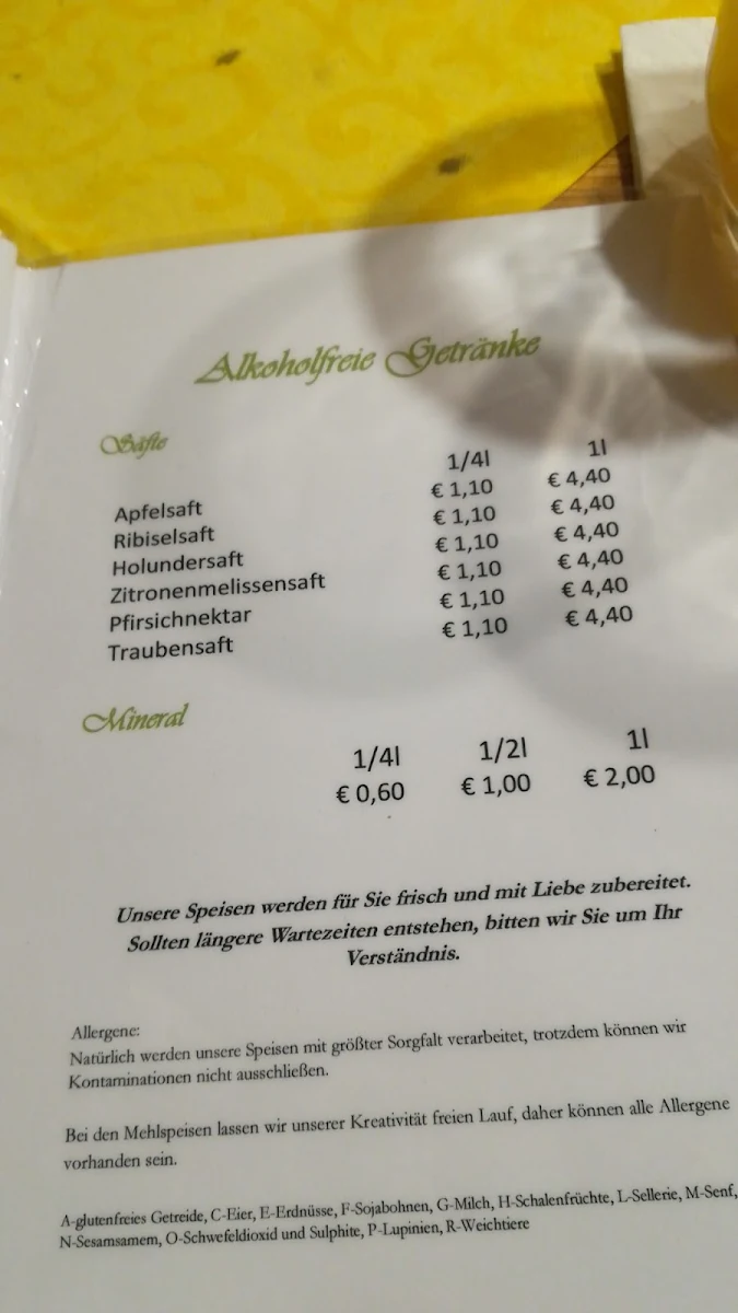 Speisekarte photo 3