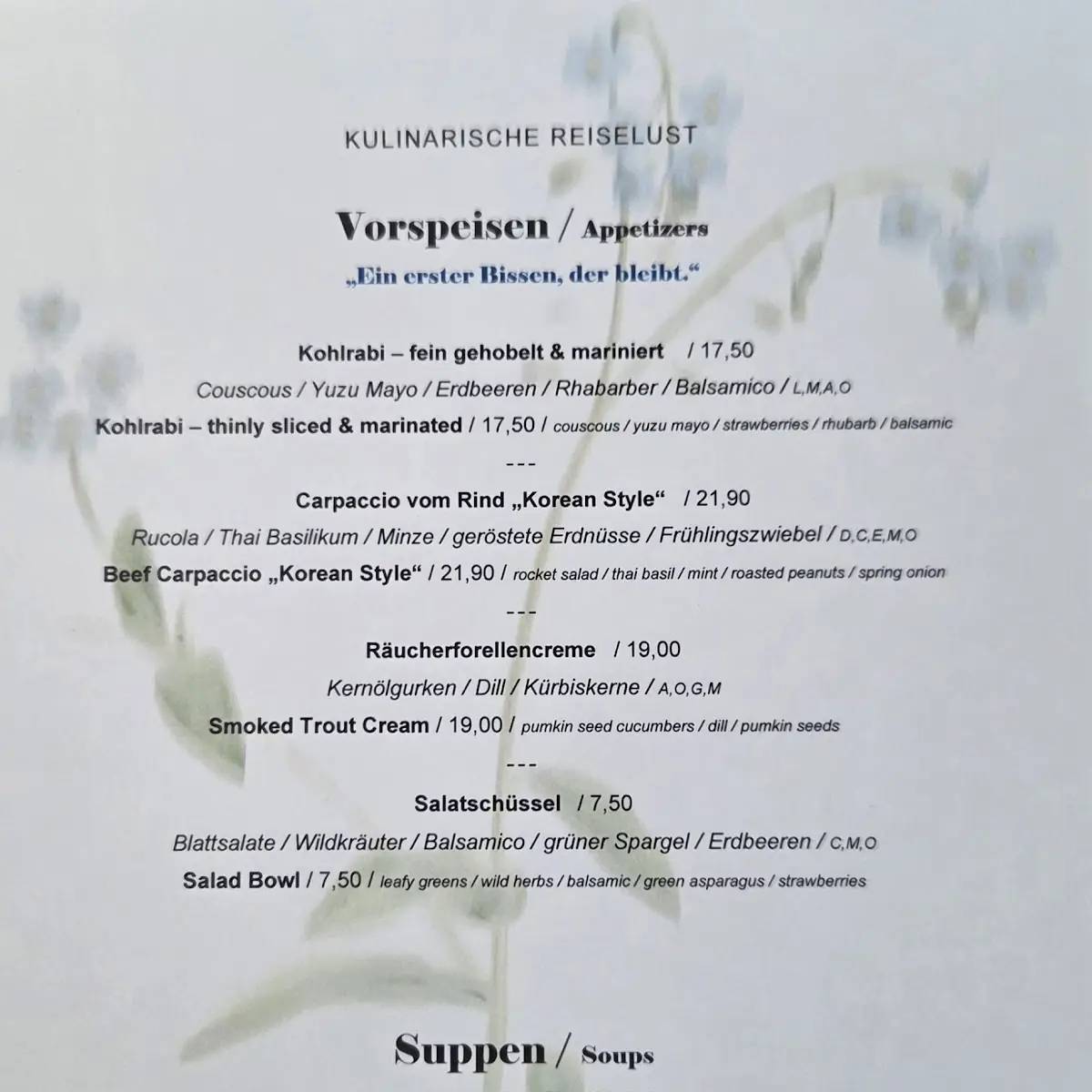 Speisekarte photo 2