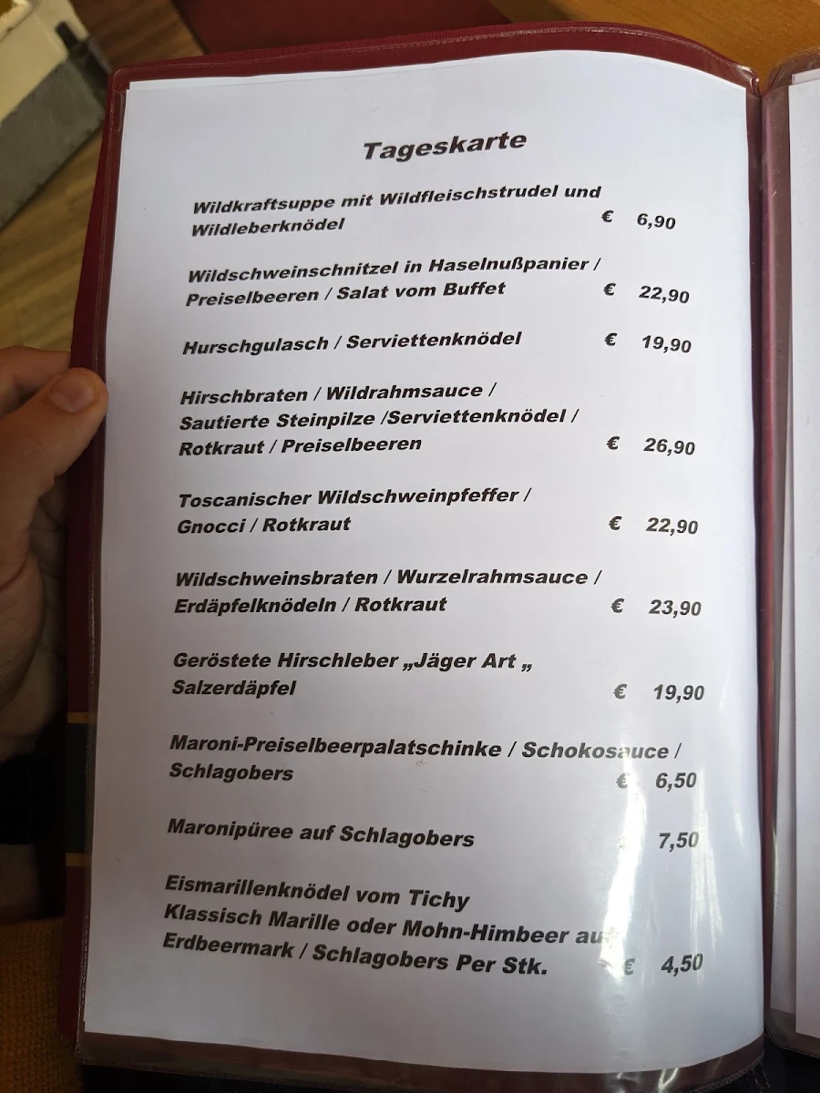 Speisekarte photo 1