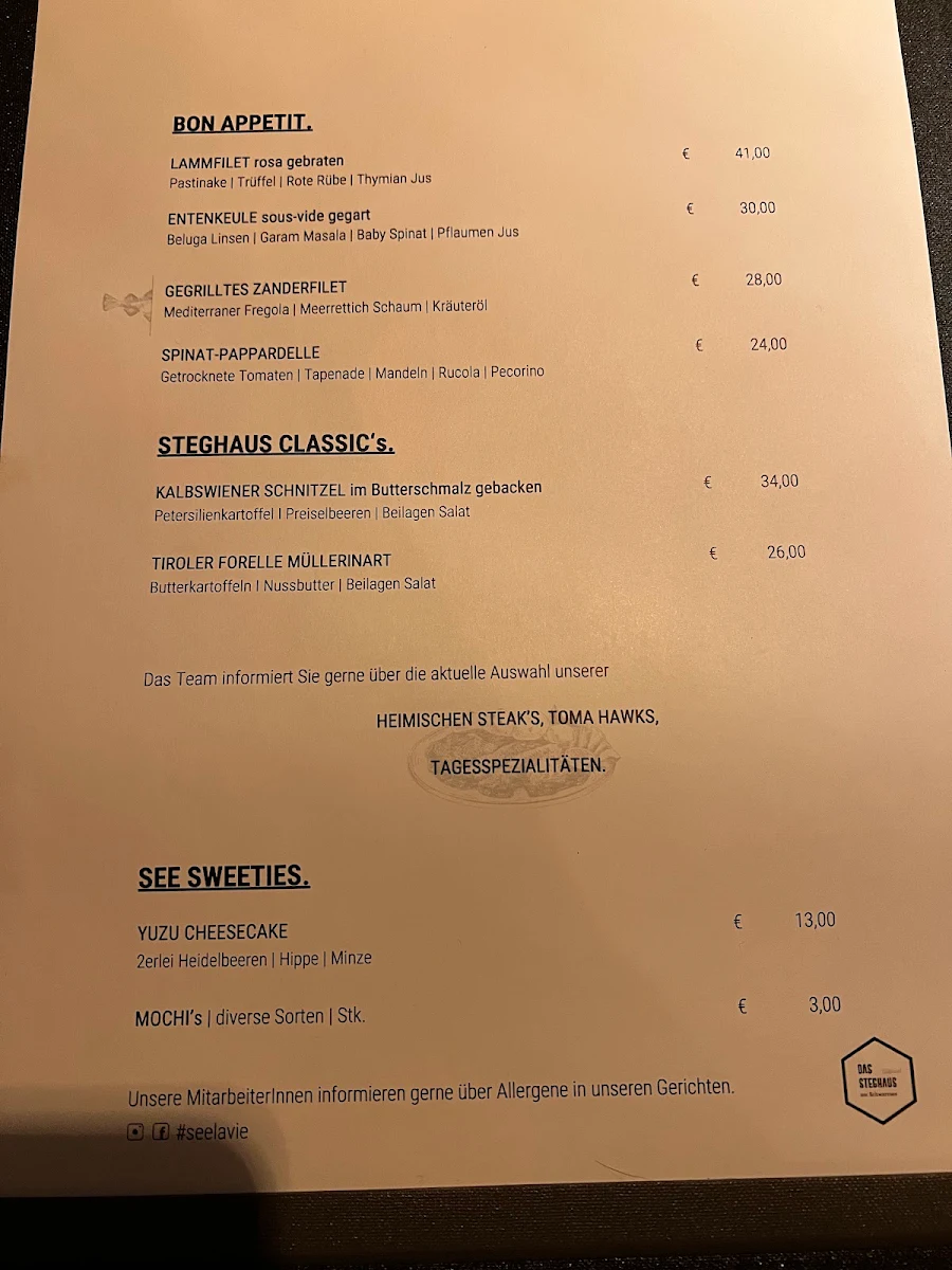 Speisekarte photo 1
