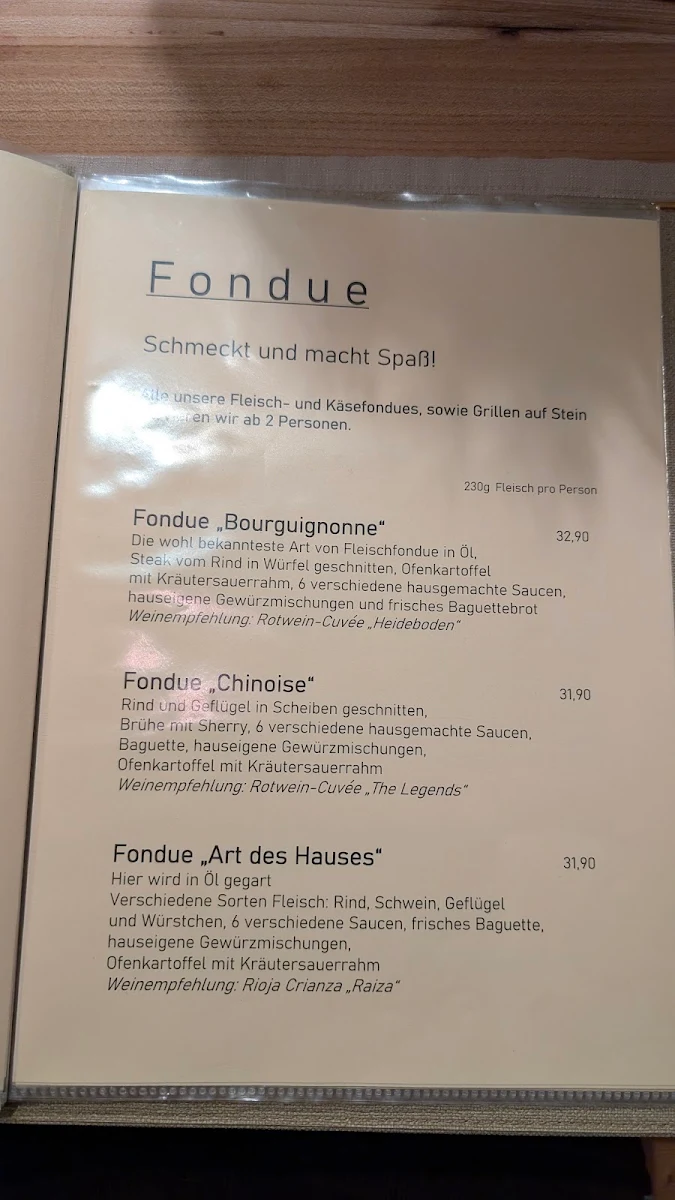 Speisekarte photo 1