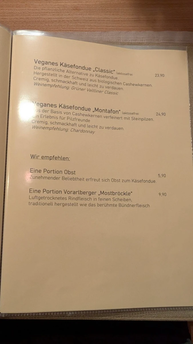 Speisekarte photo 2