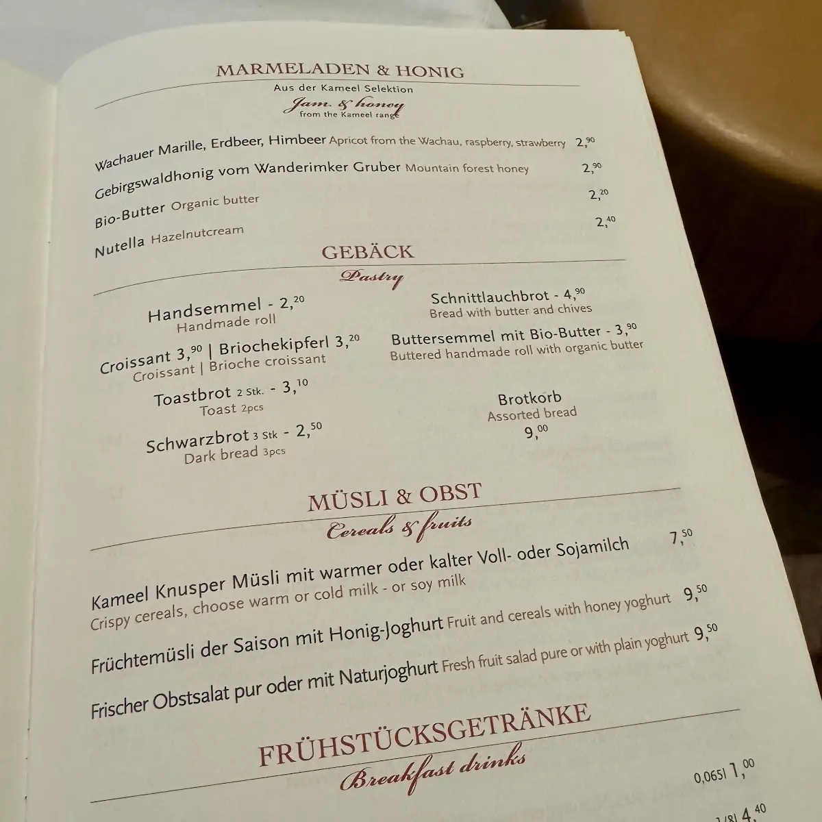 Speisekarte photo 7