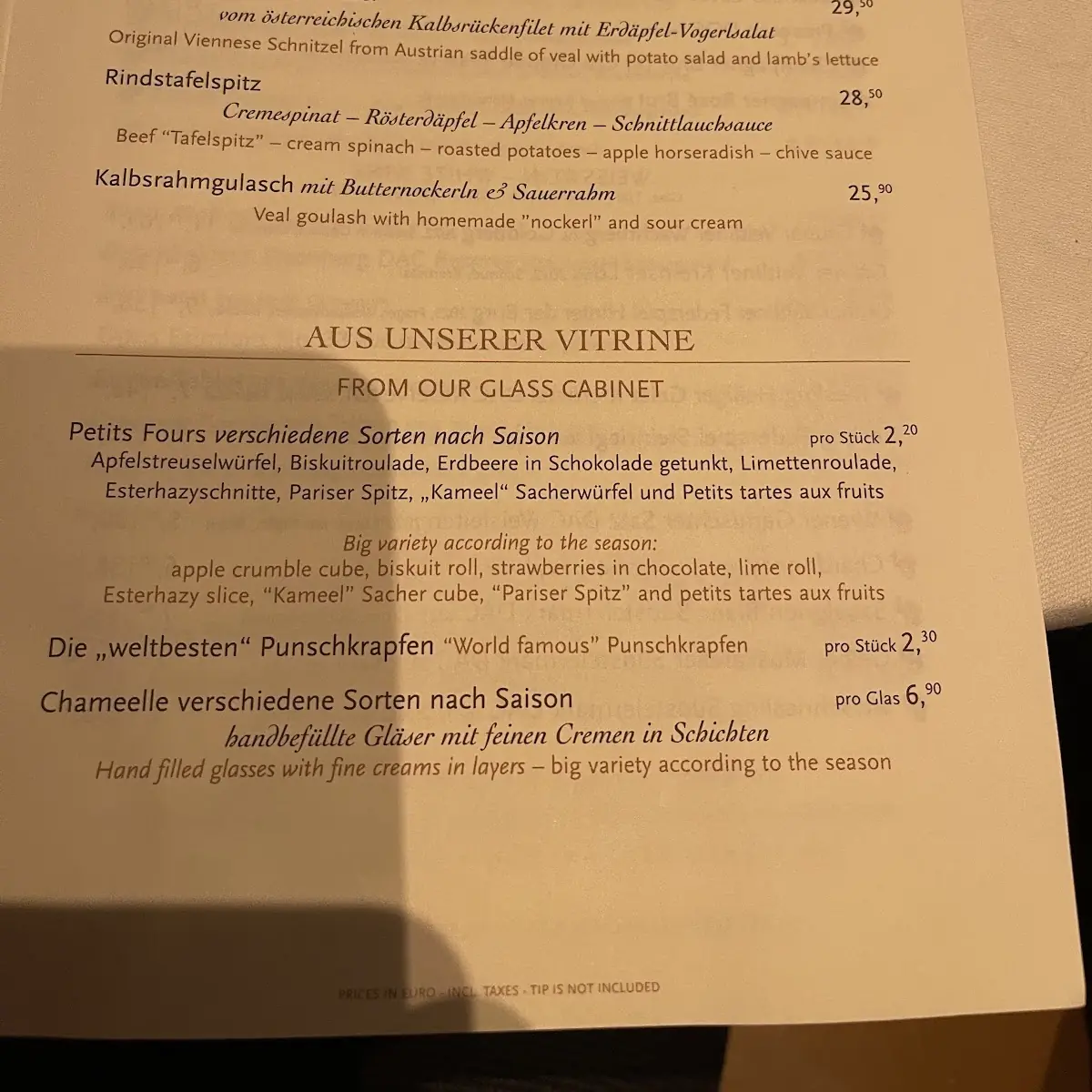 Speisekarte photo 8