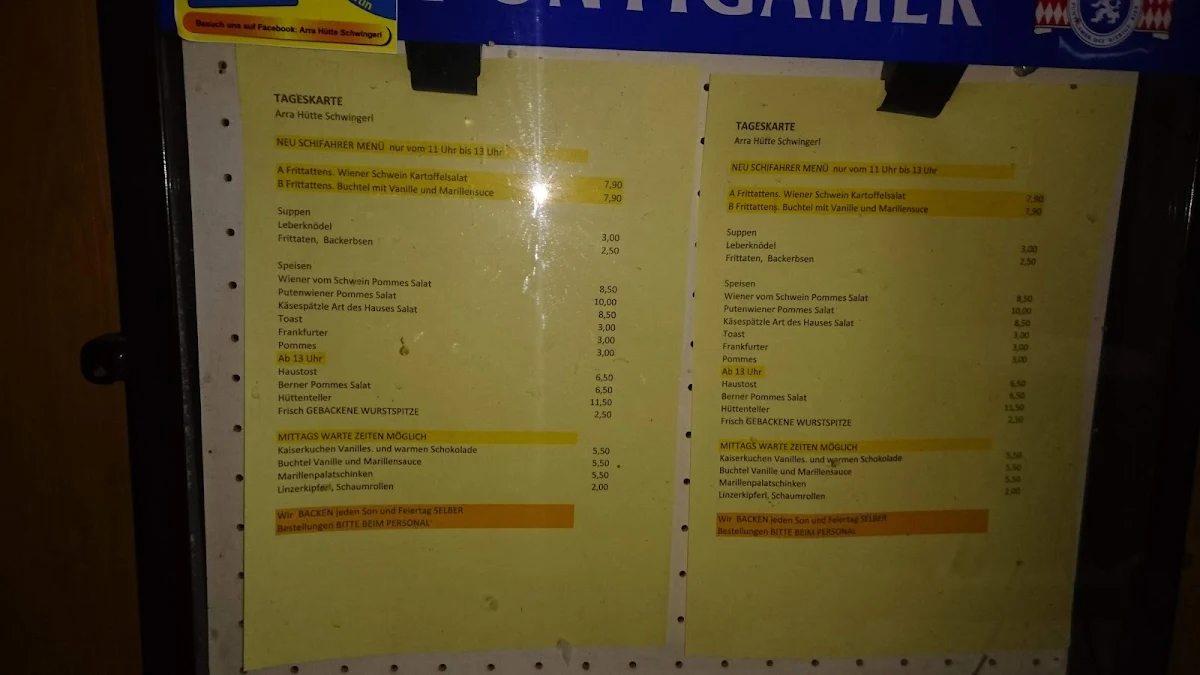 Speisekarte photo 1