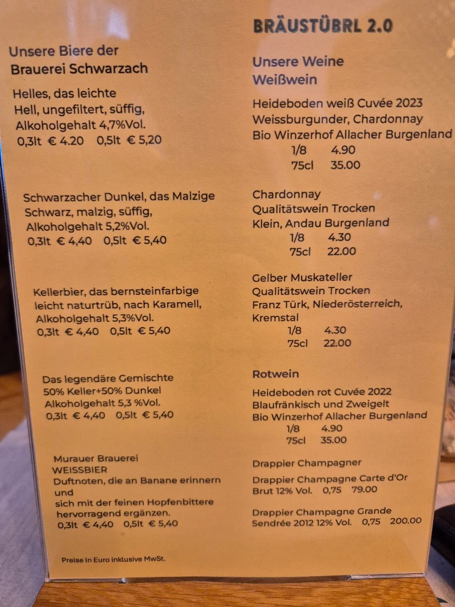 Speisekarte photo 1