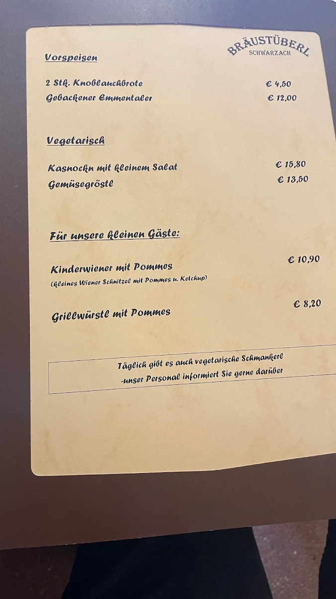 Speisekarte photo 3