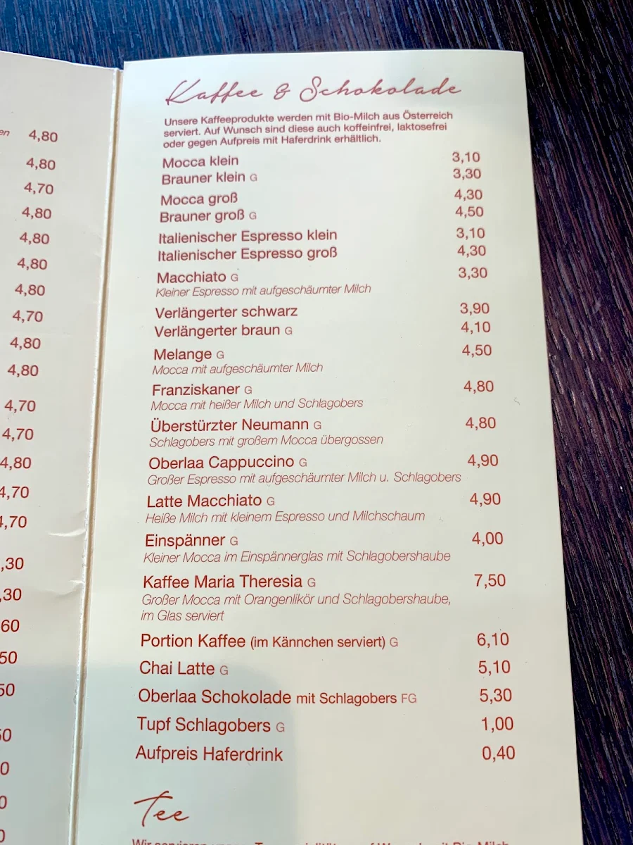 Speisekarte photo 10