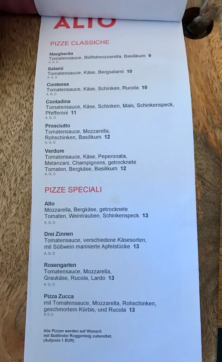 Speisekarte photo 4