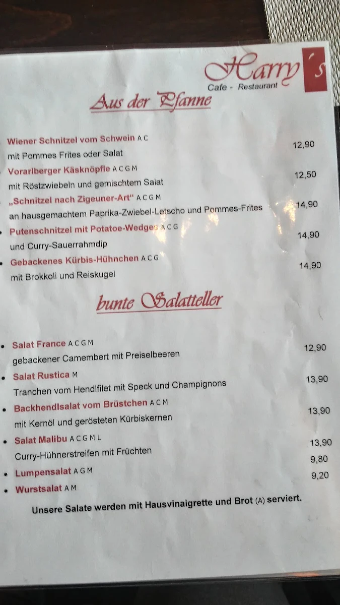 Speisekarte photo 5