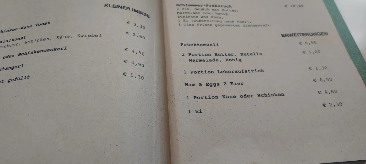 Speisekarte photo 2