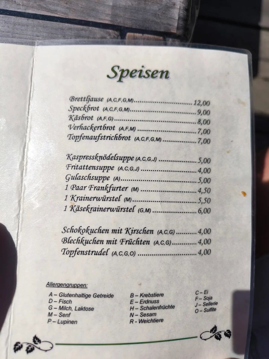 Speisekarte photo 1