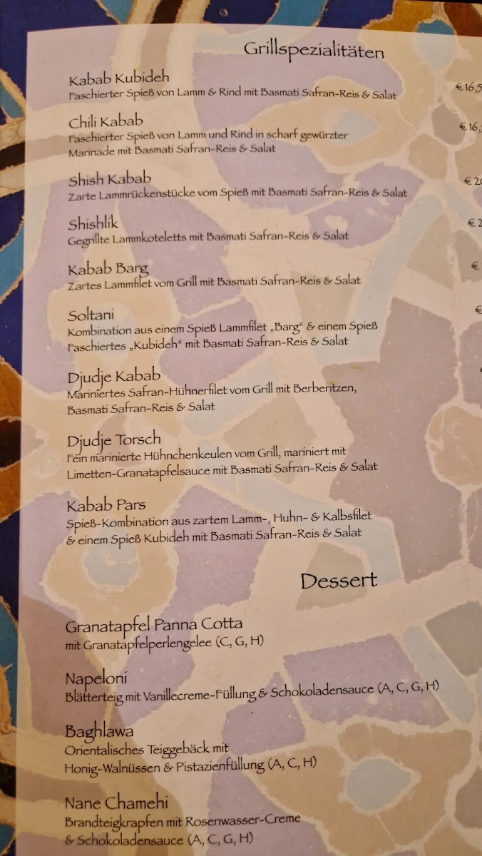 Speisekarte photo 9