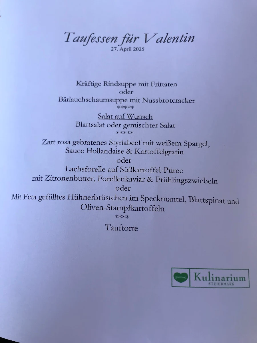 Speisekarte photo 1