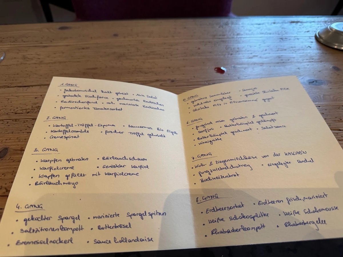 Speisekarte photo 3