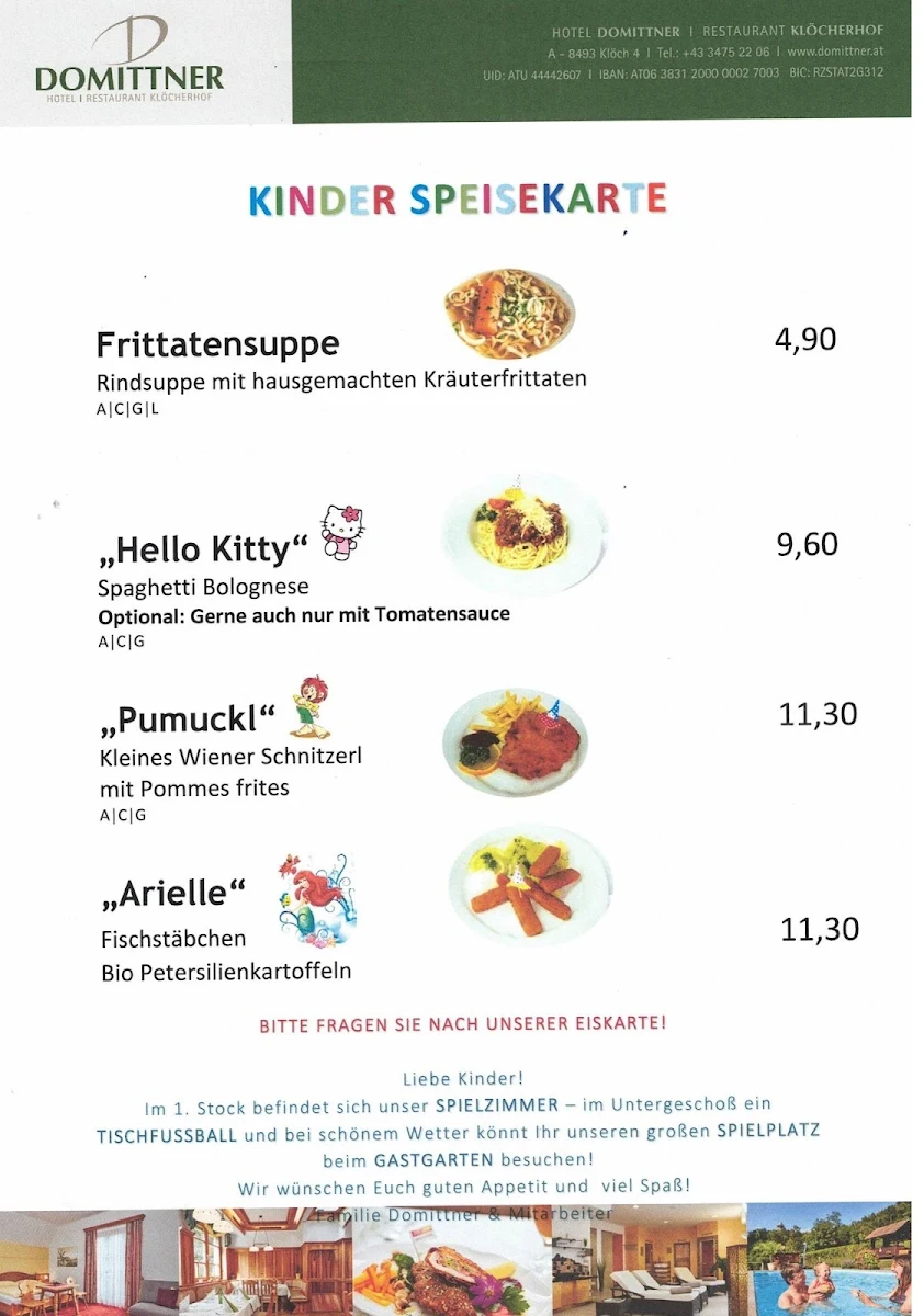 Speisekarte photo 2