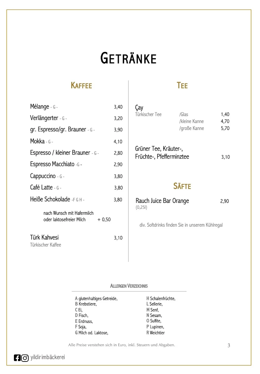 Speisekarte photo 3
