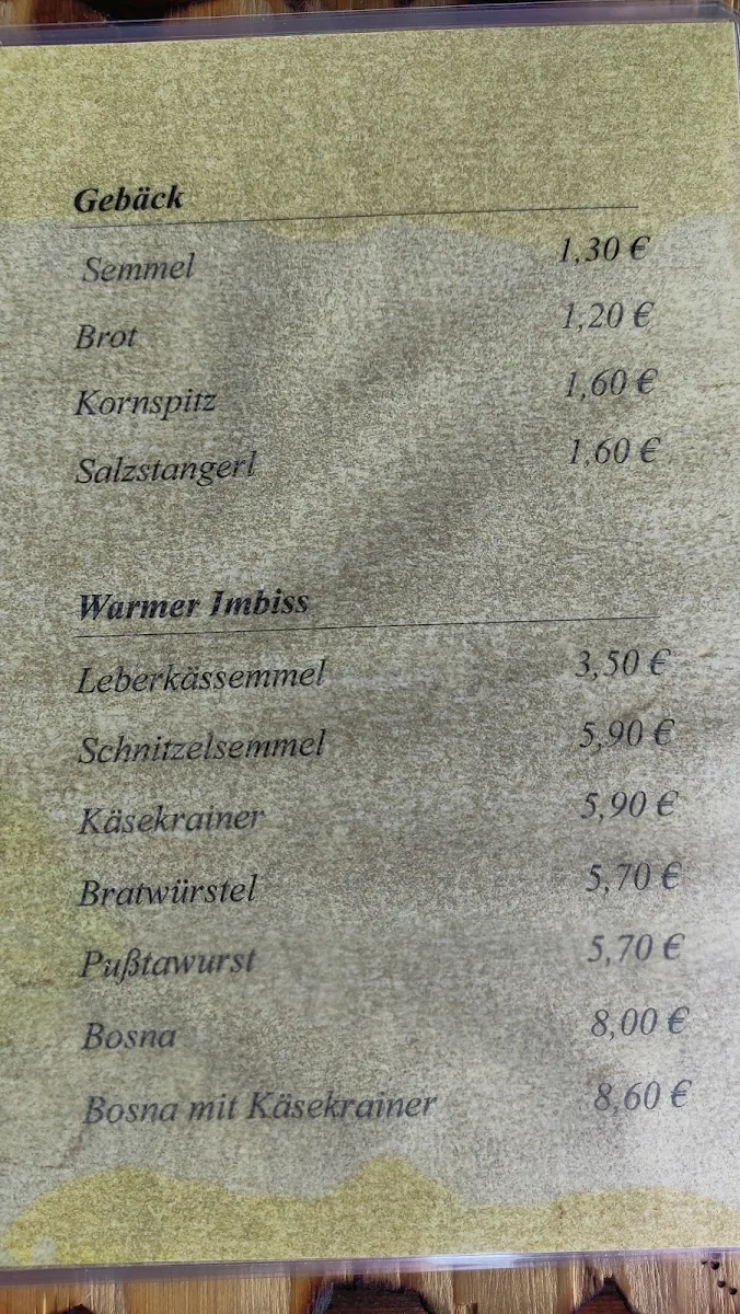 Speisekarte photo 1