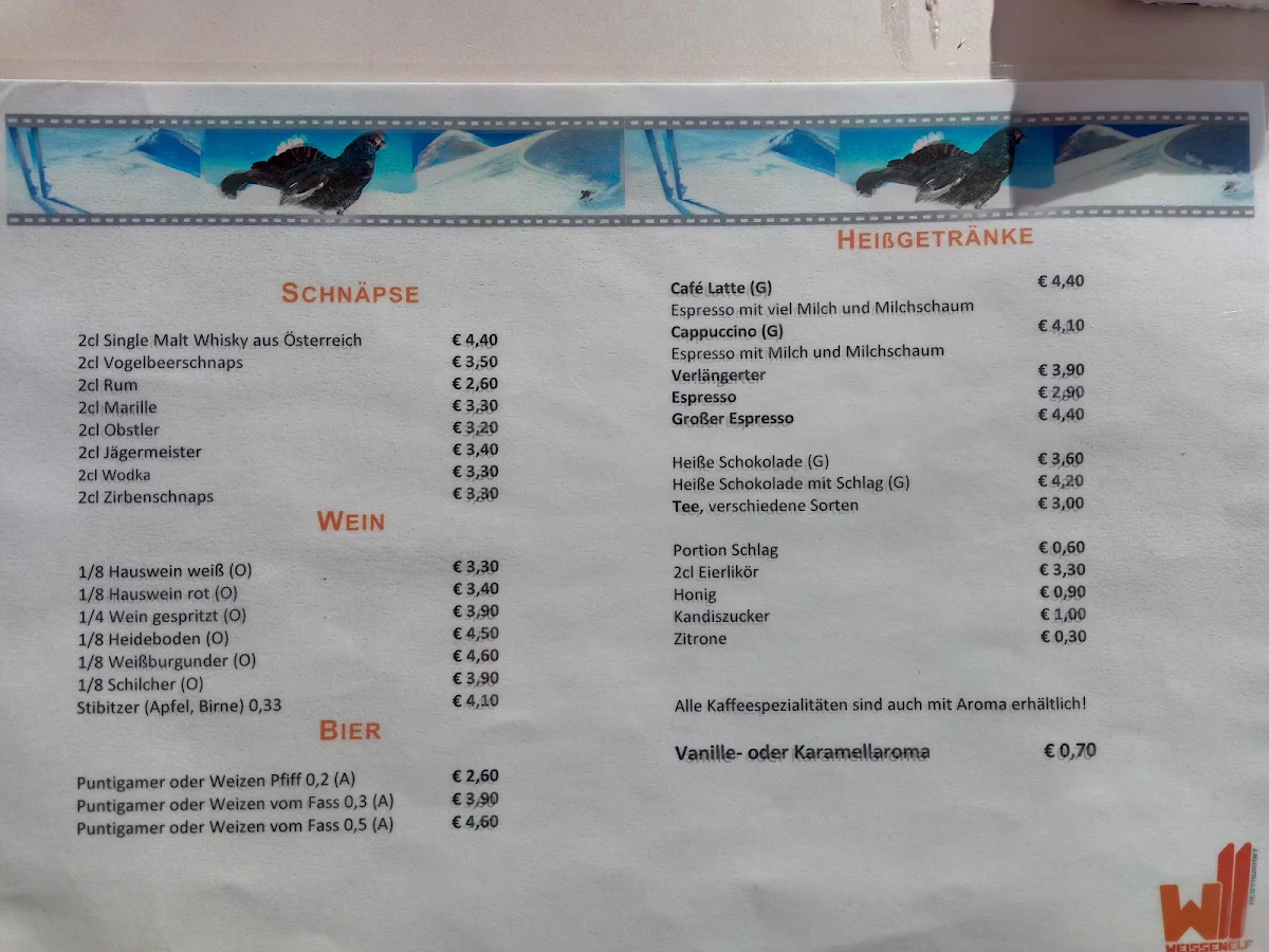 Speisekarte photo 2