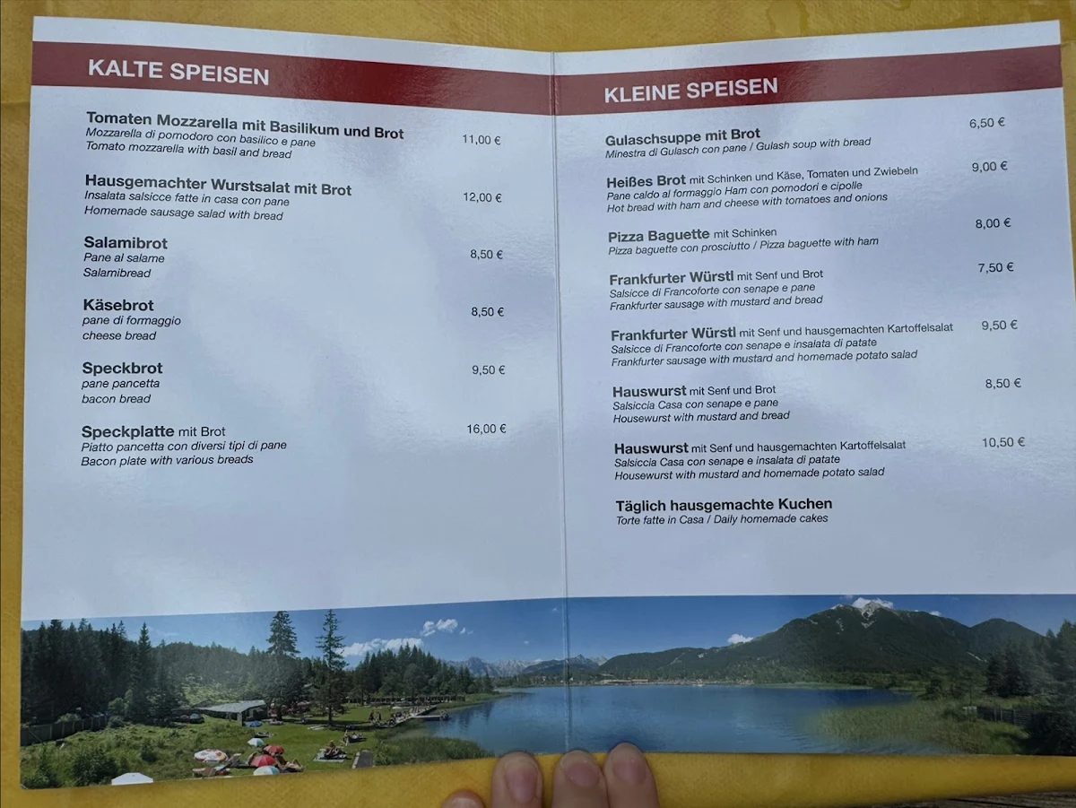 Speisekarte photo 1