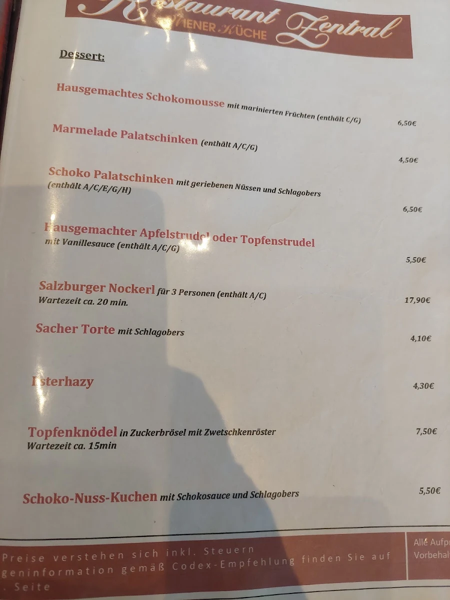 Speisekarte photo 4
