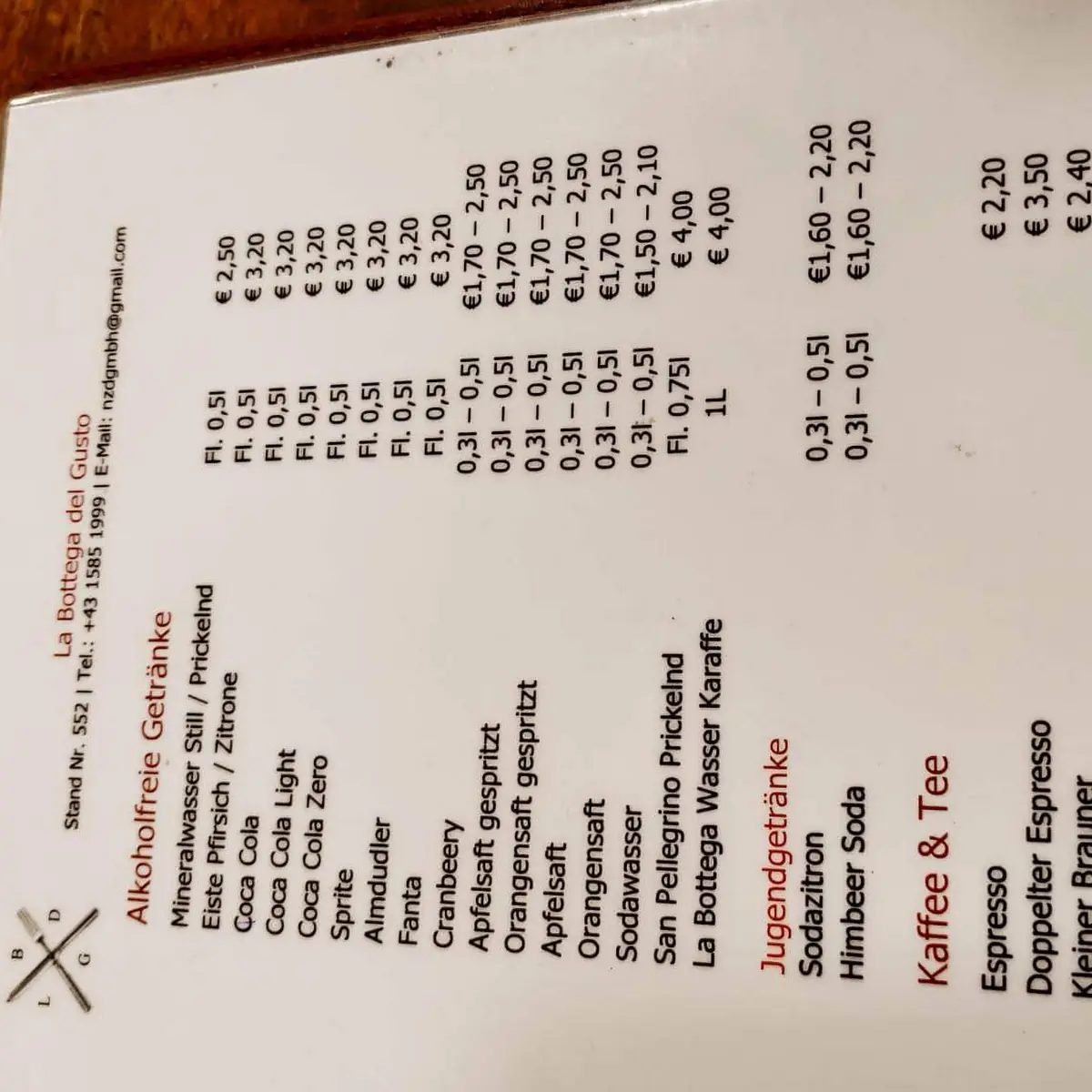 Speisekarte photo 10