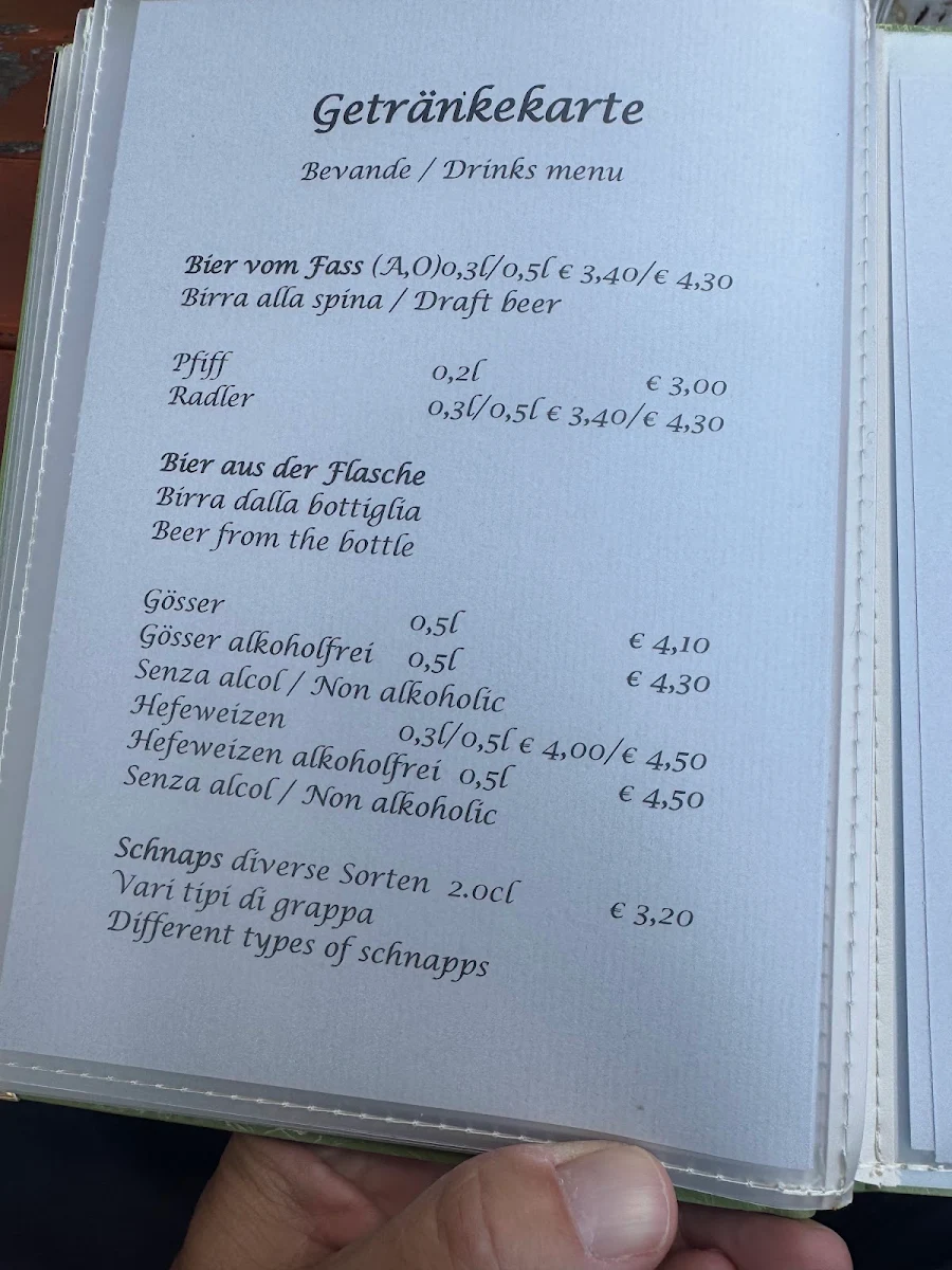 Speisekarte photo 2