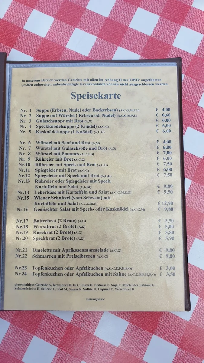 Speisekarte photo 4