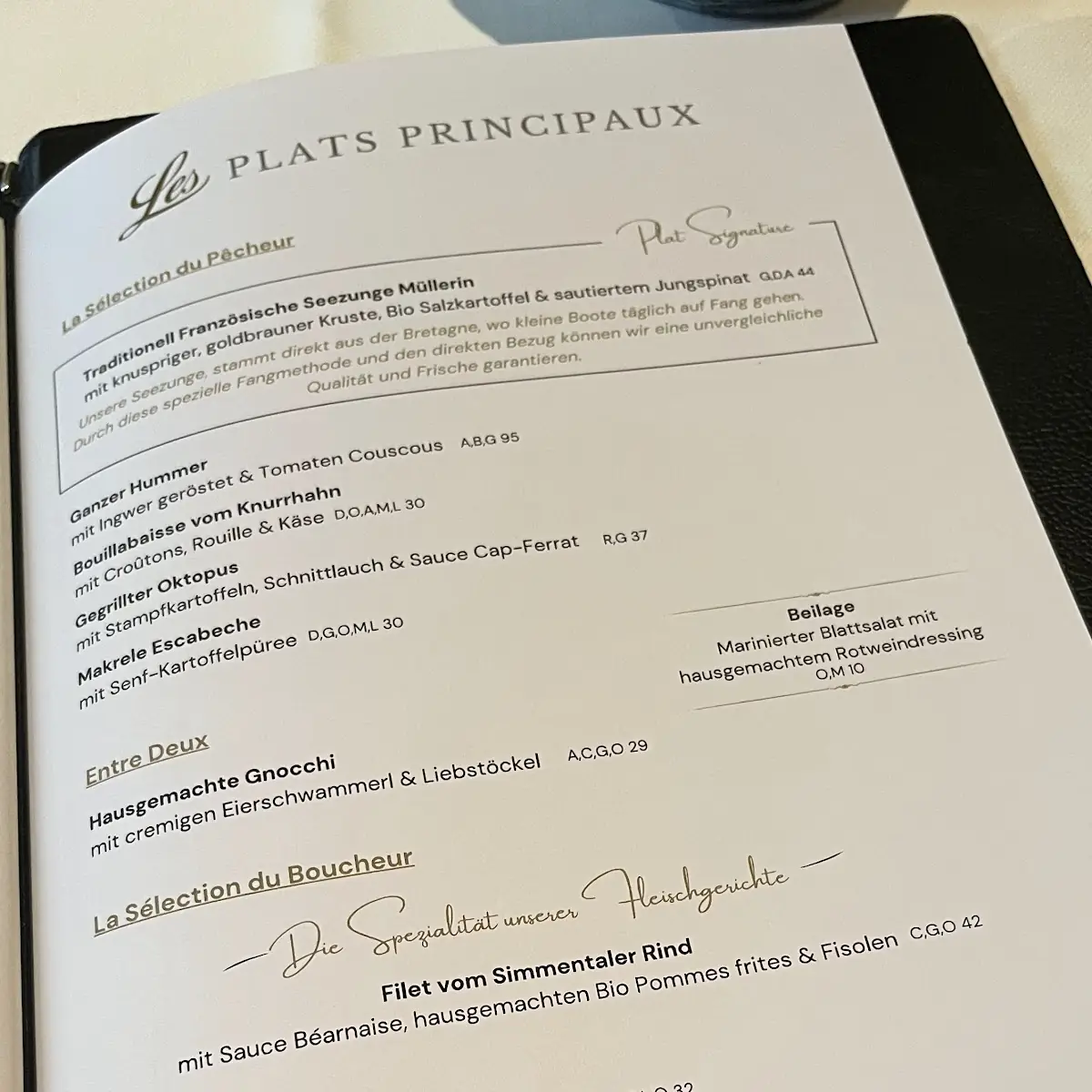 Speisekarte photo 2