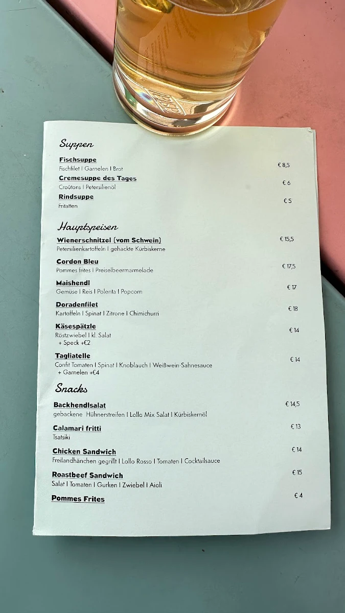 Speisekarte photo 9