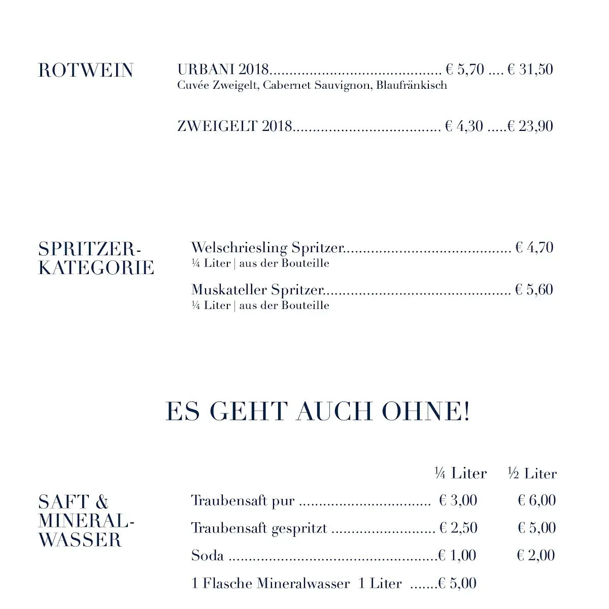Speisekarte photo 4