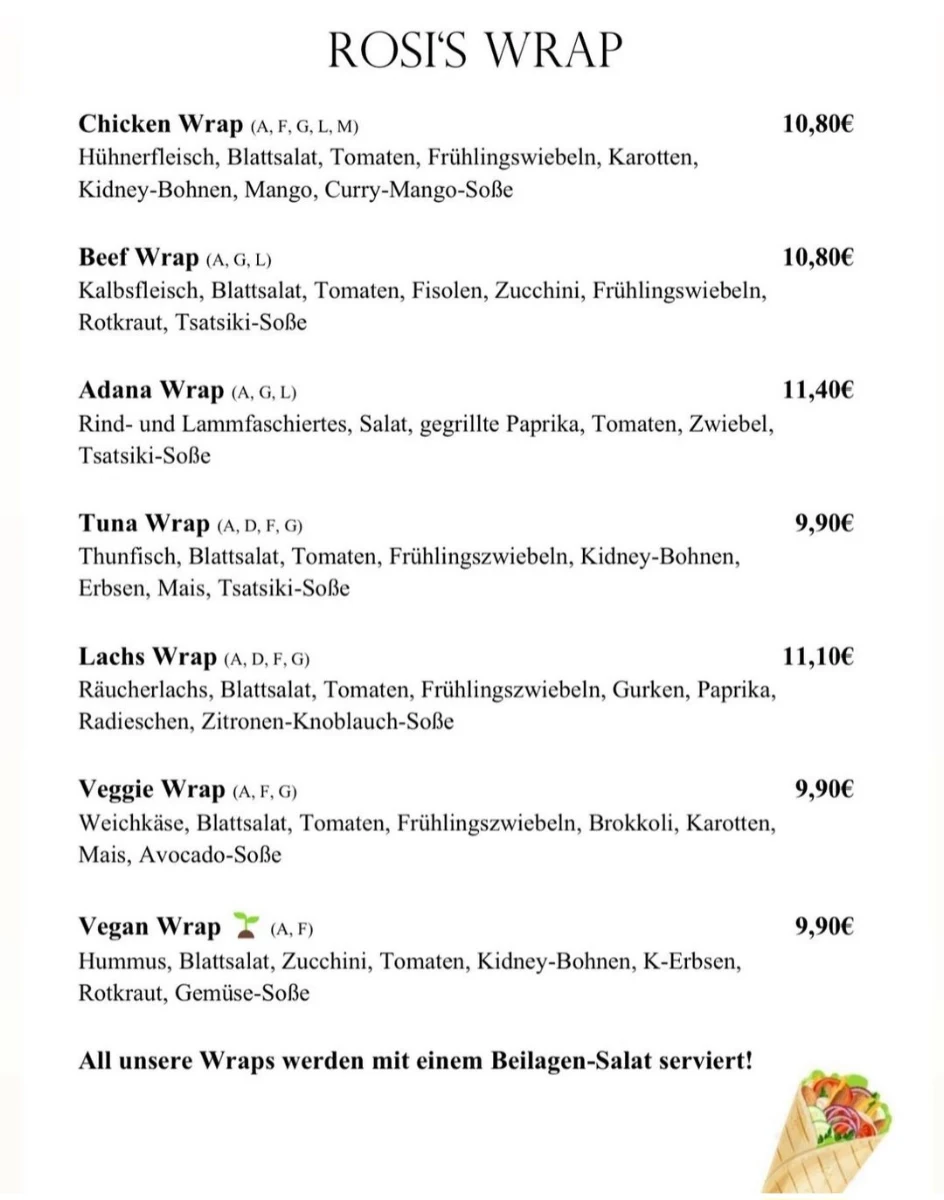 Speisekarte photo 1