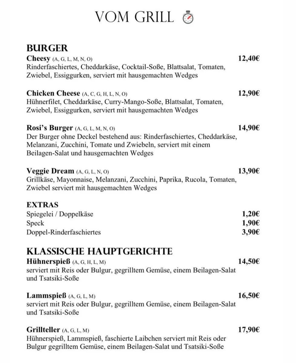 Speisekarte photo 3