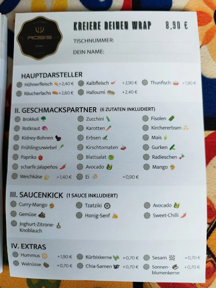 Speisekarte photo 8