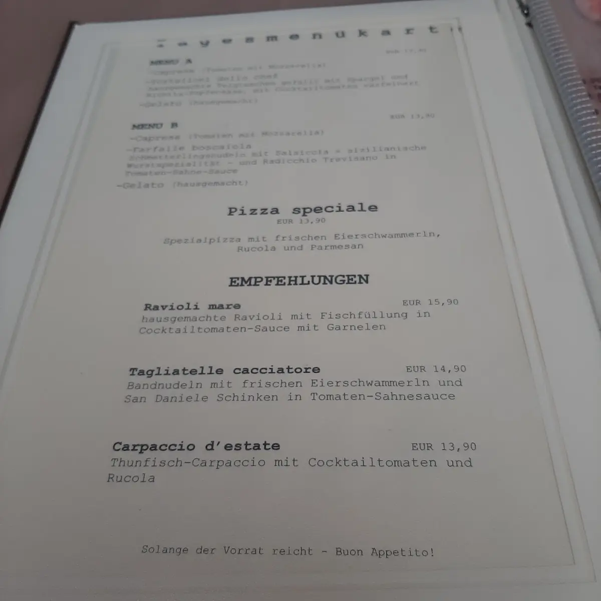 Speisekarte photo 4