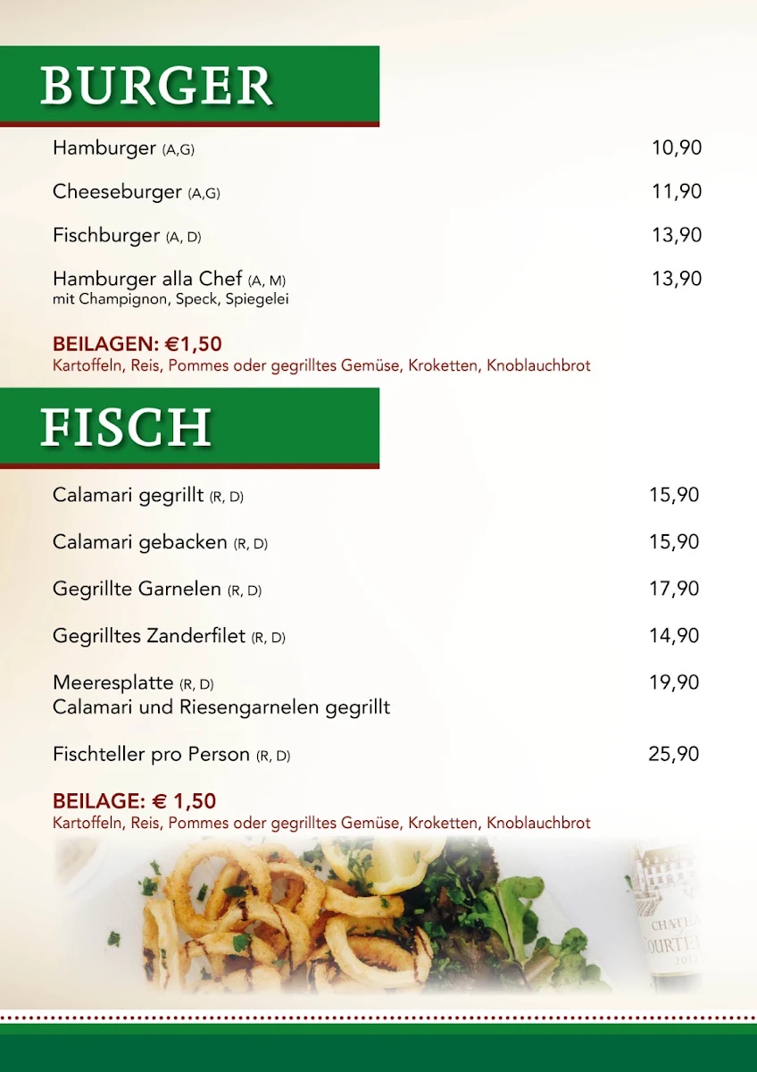 Speisekarte photo 3