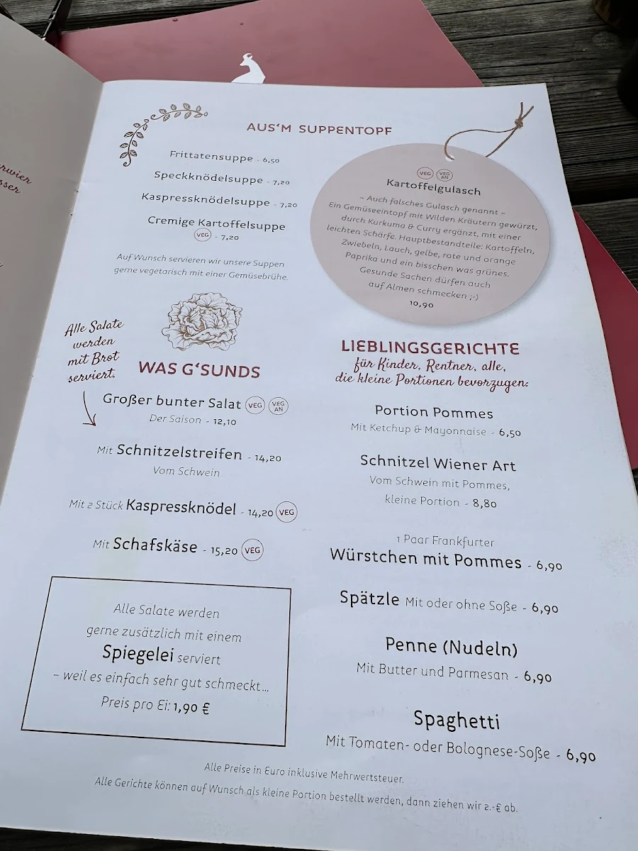 Speisekarte photo 3
