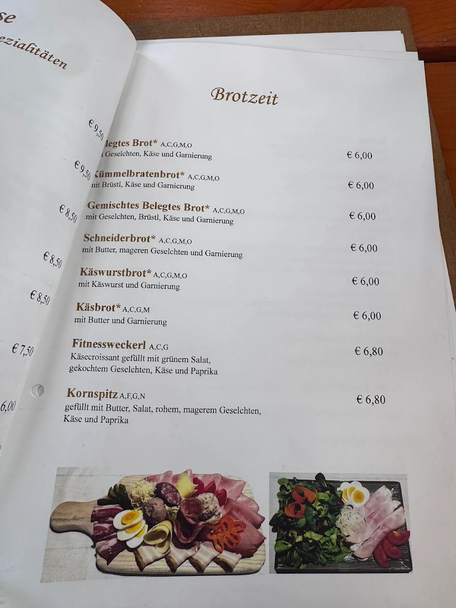 Speisekarte photo 1