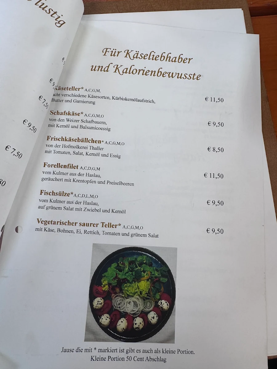 Speisekarte photo 2