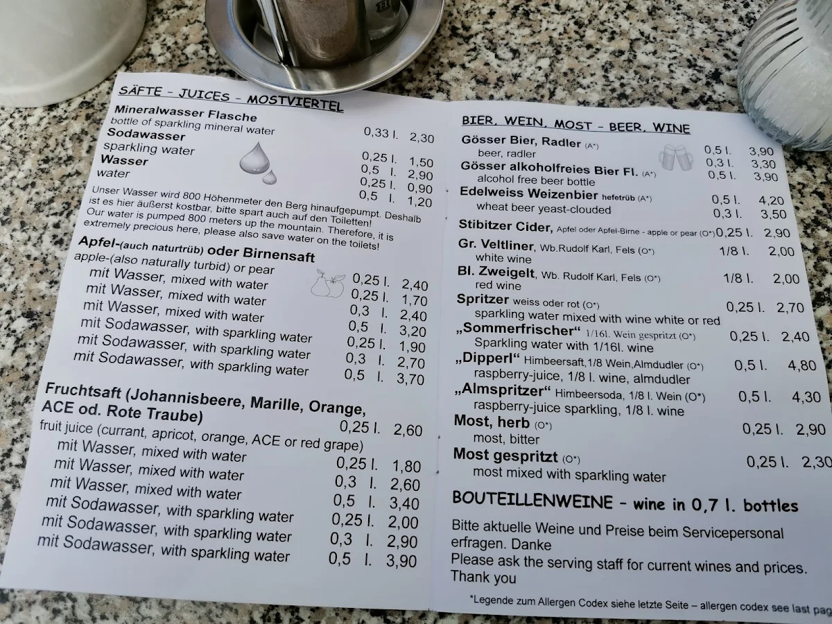 Speisekarte photo 6