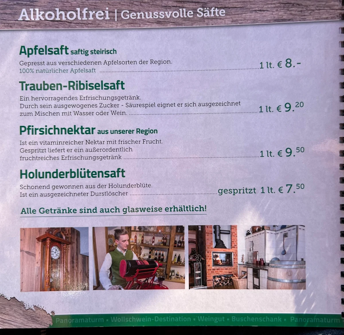Speisekarte photo 2