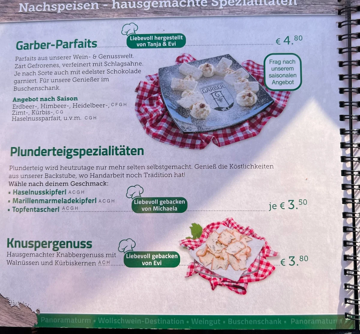 Speisekarte photo 4