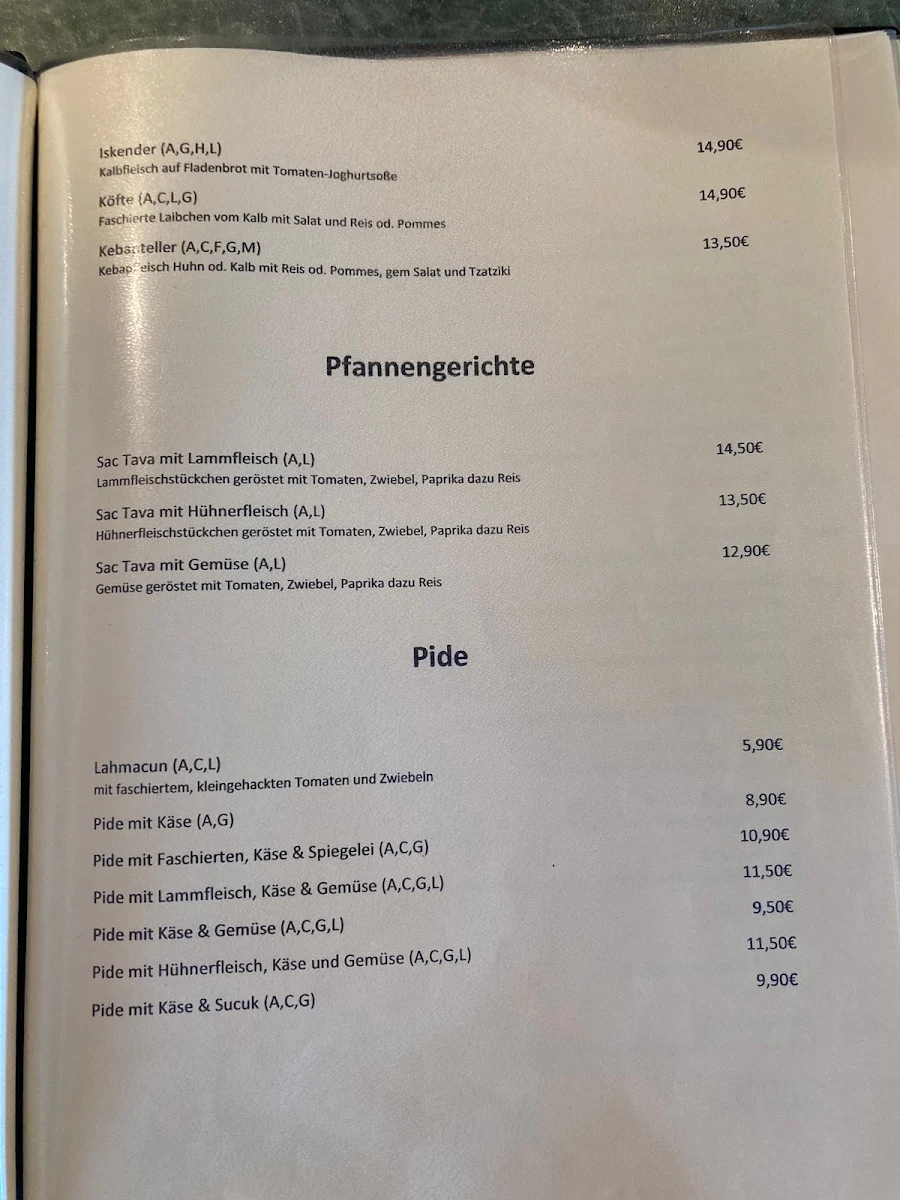 Speisekarte photo 10