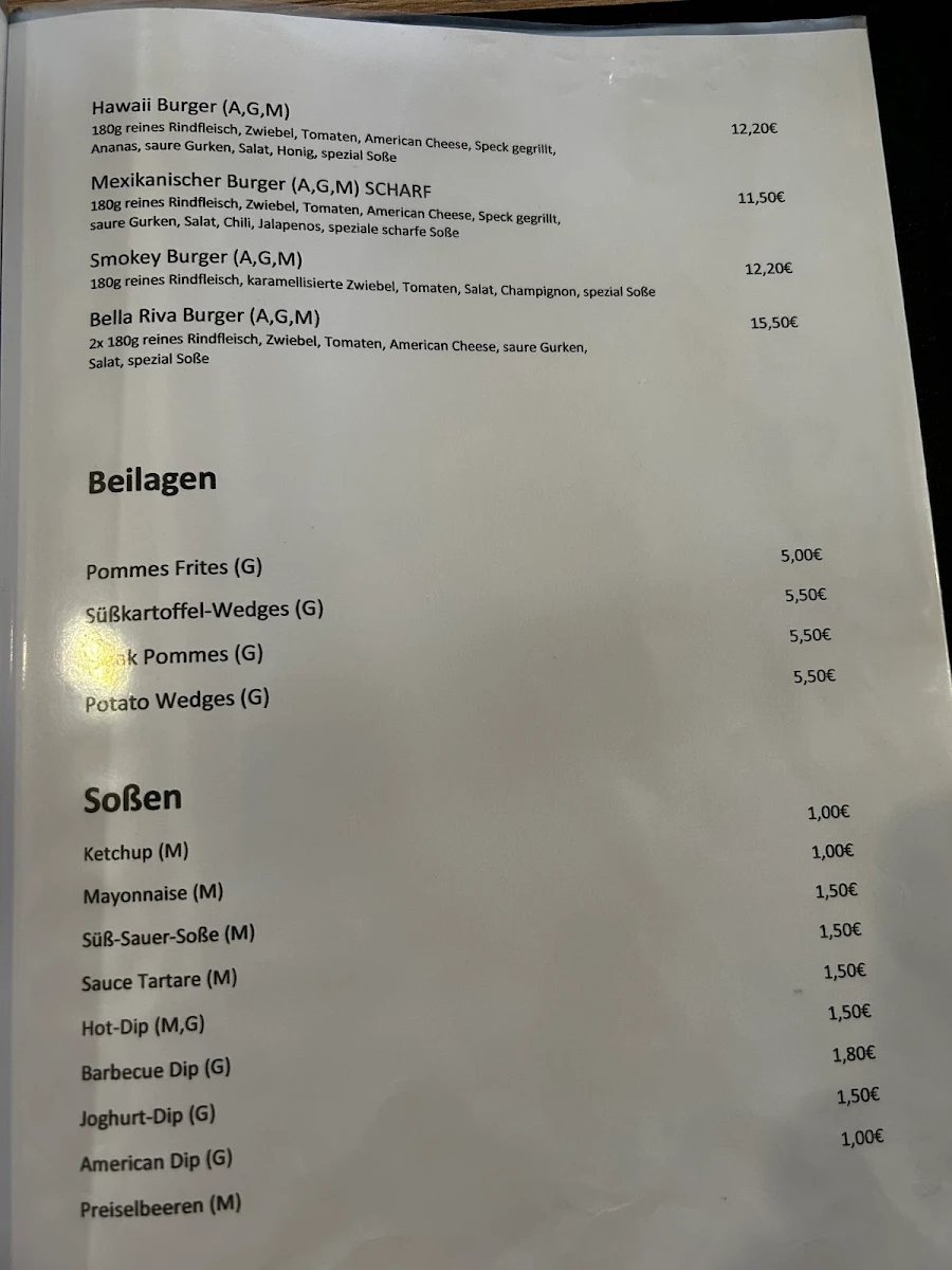 Speisekarte photo 2
