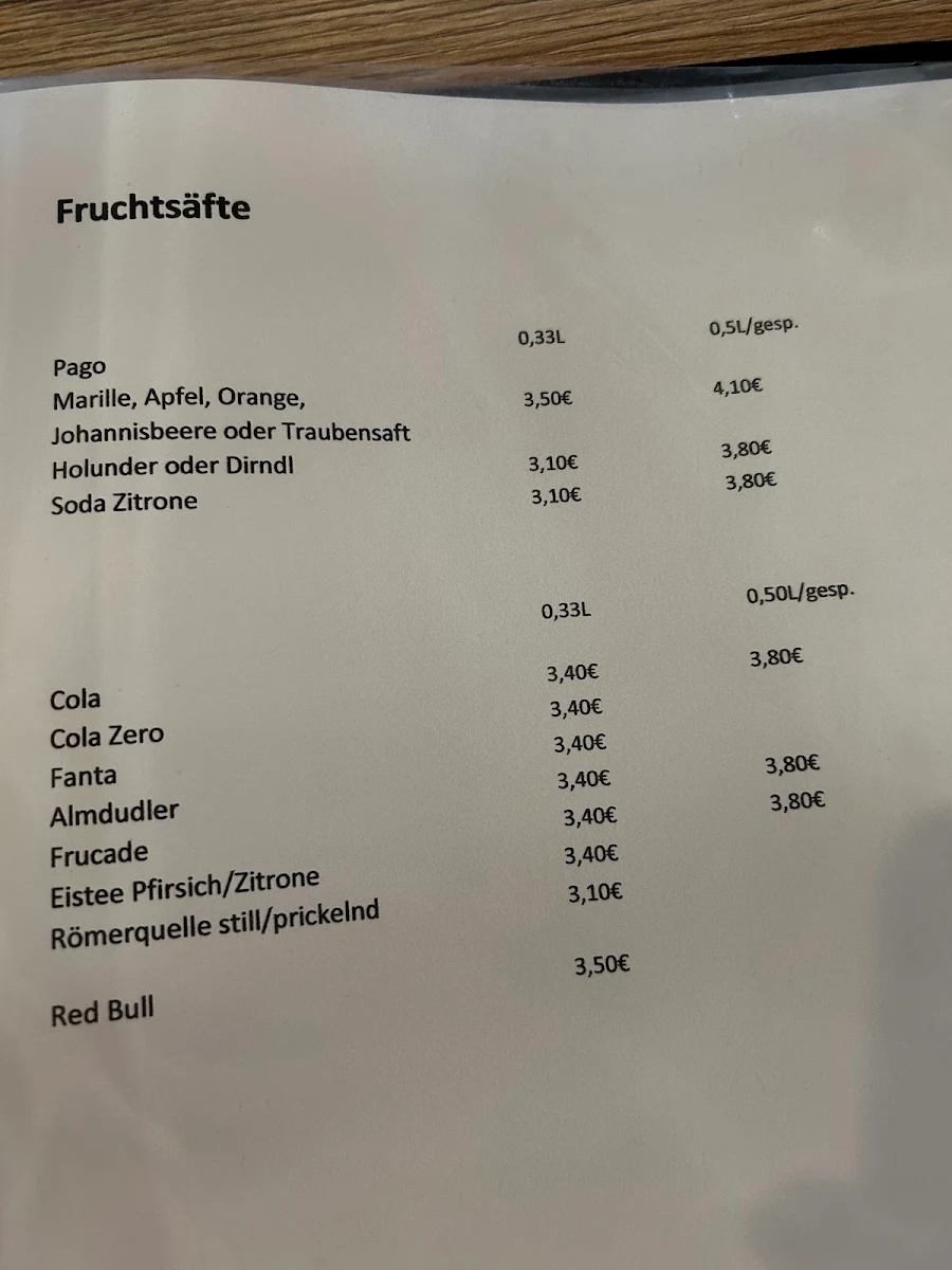 Speisekarte photo 6