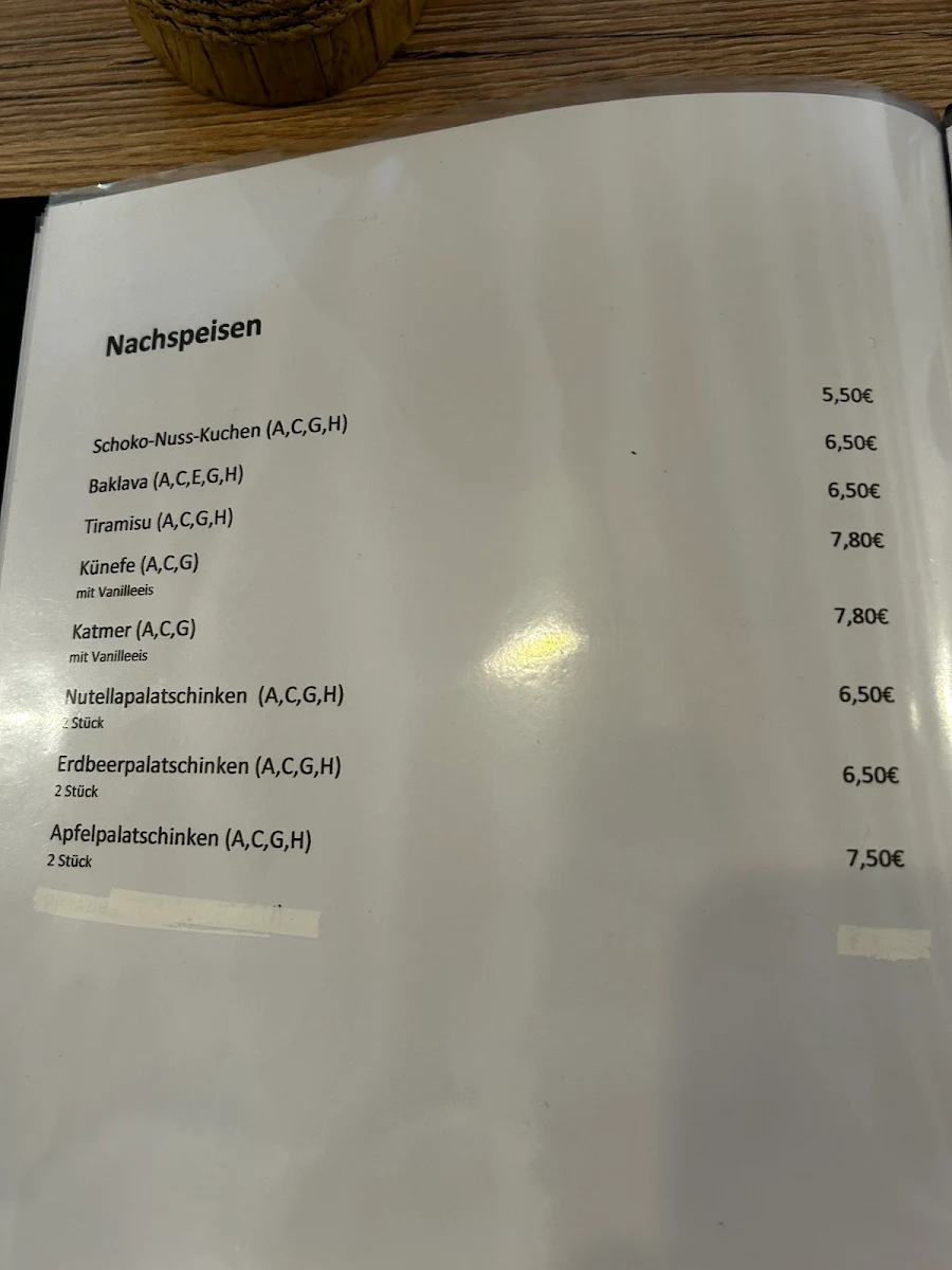 Speisekarte photo 7